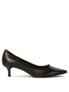 Tory Burch Double T Buckle Pump In Black