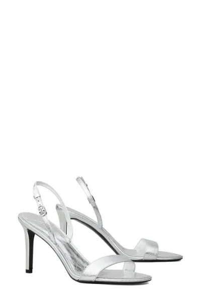 Tory Burch Double T Buckle Slingback Sandal