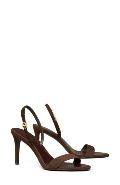 TORY BURCH TORY BURCH DOUBLE T BUCKLE SLINGBACK SANDAL