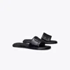 Tory Burch Double T Burch Slide In Black