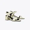 Tory Burch Double T City Sandal In White