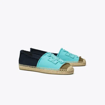 Tory Burch Double T Espadrille In Multi