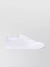 Tory Burch Double T Howell Leather Sneakers In White