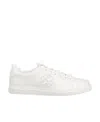 Tory Burch Double T Howell Court Trainers In White