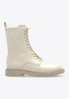 Tory Burch Logo-embossed Leather Boots