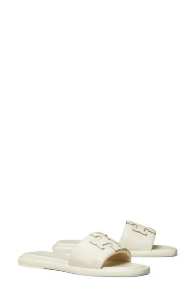 Tory Burch Double-t Leather Sport Slide Sandal