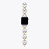 Tory Burch Double T Link Band For Apple Watch® In Multi