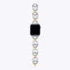 Tory Burch Double T Link Band For Apple Watch® In Two-tone