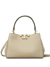 Tory Burch Mini Eleanor Soft Satchel In Gray