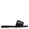 Tory Burch Double T Padded Sport Slide Sandals In Multi