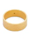 Tory Burch Double T Polished-finish Ring In Gold