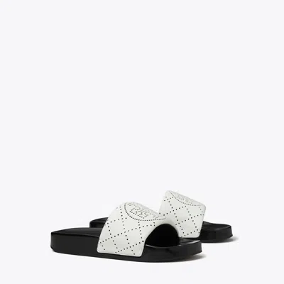 TORY BURCH DOUBLE T POOL SLIDE