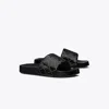 Tory Burch Double T Pool Slide In Black