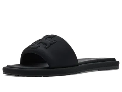 Tory Burch Double T Sport Slides Women's Sandals Perfect Black: 9.5 M