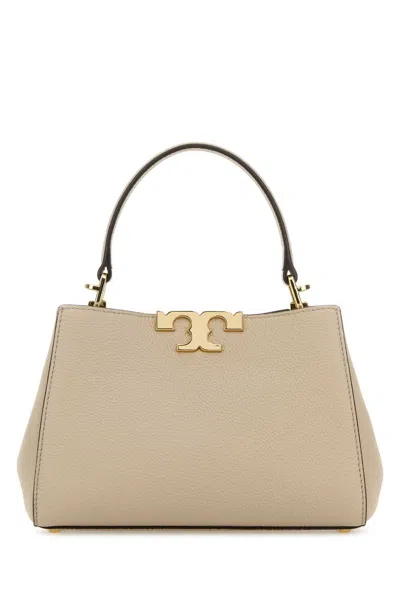 Tory Burch Dove Grey Leather Mini Eleanor Handbag In Neutral
