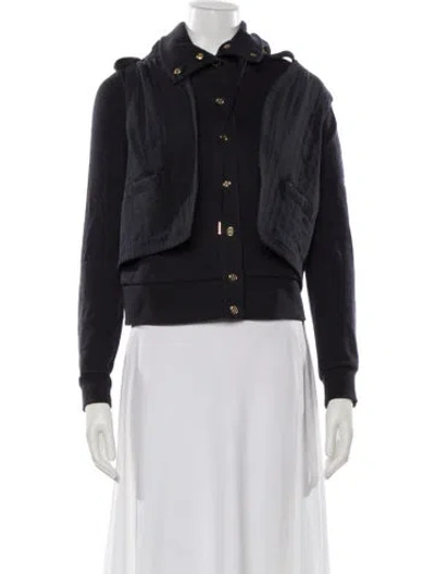 Pre-owned Tory Burch Down Jacket In Black