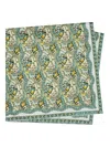 Tory Burch Dream Paisley-pattern Square Scarf In Green