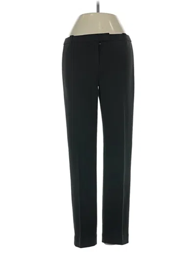 Pre-owned Tory Burch Dress Pants In Black