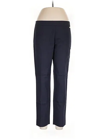 Pre-owned Tory Burch Dress Pants In Blue