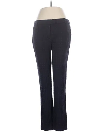 Pre-owned Tory Burch Dress Pants In Blue