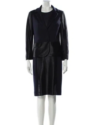 Pre-owned Tory Burch Dress Set In Black