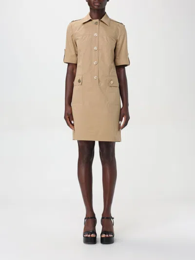 TORY BURCH DRESS TORY BURCH WOMAN COLOR BEIGE,F73989022