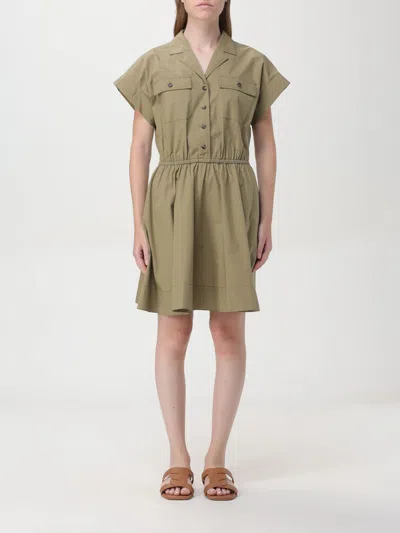 Tory Burch Dress  Woman Color Green In Grün