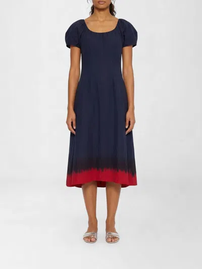 Tory Burch Dress  Woman Color Navy In Multi