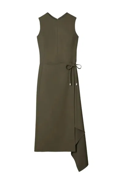 TORY BURCH TORY BURCH DROP WAIST WRAP DRESS