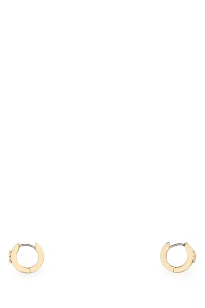 Tory Burch Gold Metal Kira Earrings In Multi