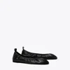 Tory Burch Eddie Ballet 2.0 In Perfect Black