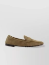 Tory Burch Suede Ballet Loafers In Brown