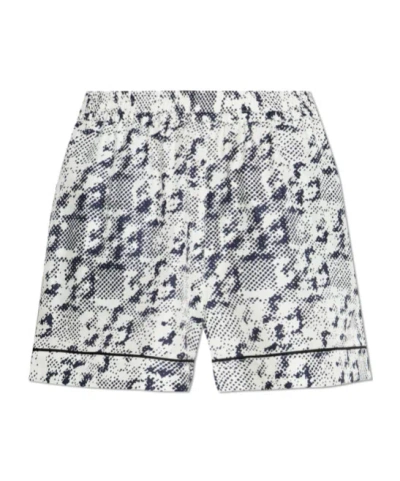 Tory Burch Elastic Waist Shorts In Printed
