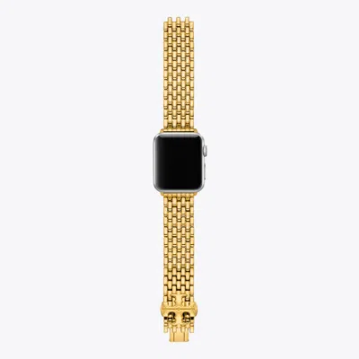 Tory Burch Eleanor Band For Apple Watch In Gold