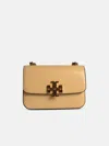 Tory Burch 'eleanor' Beige Leather Crossbody Bag In Cream