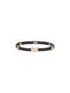 Tory Burch Eleanor Bio Bracelet In Black  