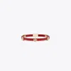 Tory Burch Eleanor Bio Bracelet In Red