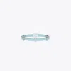 Tory Burch Eleanor Bio Bracelet In Tory Silver/geyser