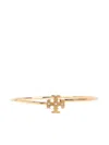 Tory Burch Eleanor Hinged Cuff In Gold
