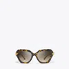 Tory Burch Eleanor Cat-eye Sunglasses In Burgundy