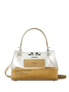 Tory Burch Eleanor Clear Mini Satchel Bag In Neutrals