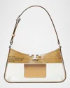 Tory Burch Eleanor Clear Slim Shoulder Bag