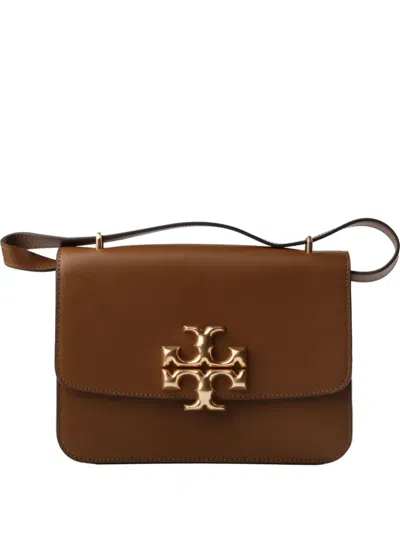 Tory Burch Eleanor Convertible Shoulder Bag In Brown
