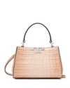Tory Burch Eleanor Croc-embossed Mini Satchel