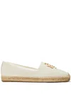 Tory Burch Everly Canvas Espadrille In Neutral