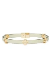 Tory Burch Eleanor Faux Leather Bracelet