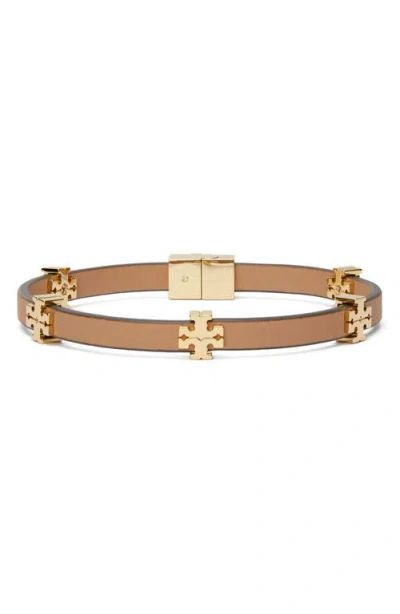 Tory Burch Eleanor Faux Leather Bracelet