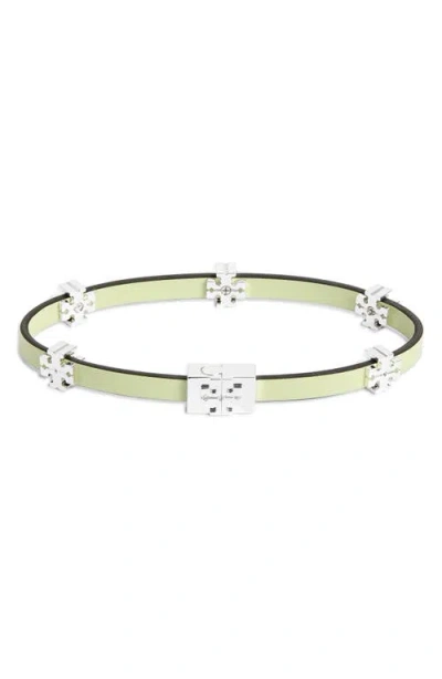 Tory Burch Eleanor Faux Leather Bracelet