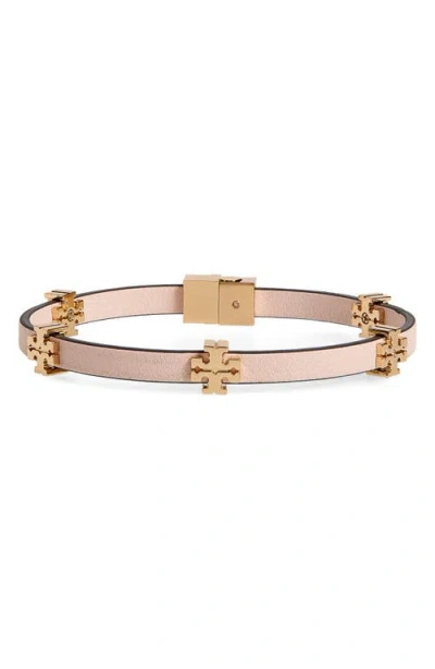 Tory Burch Eleanor Faux Leather Bracelet