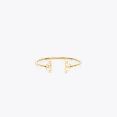 Tory Burch Eleanor Flex Cuff In Tory Gold